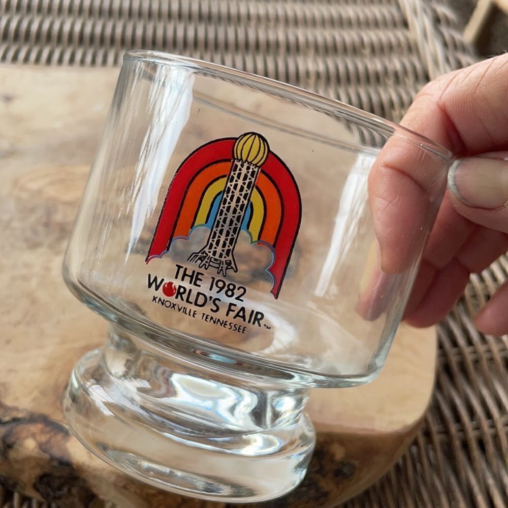 1982 Worlds Fair Glass - Knoxville, TN